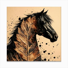 Creative Horse Beauty Illustration Nr 83 Canvas Print