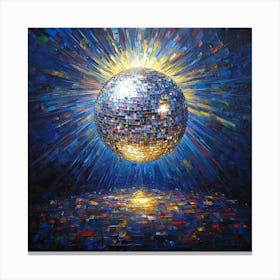 Disco Ball Art 29 Canvas Print