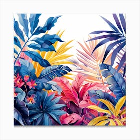 Tropical Background 2 Canvas Print