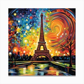 Eiffel Tower Canvas Print