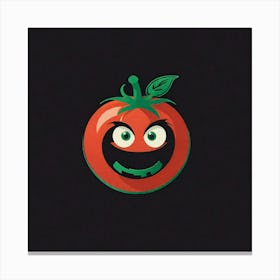 Tomato Face Canvas Print