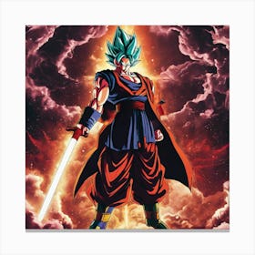 Dragon Ball Super 66 Canvas Print