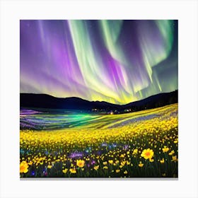 Flower glow Canvas Print