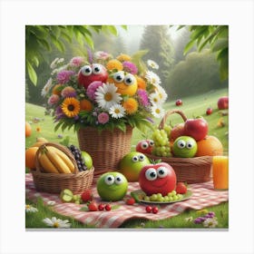 Picnic 2 Canvas Print