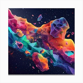 Stone Galaxy Canvas Print