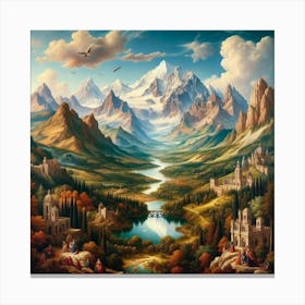 Valley Of The Kings Canvas Print