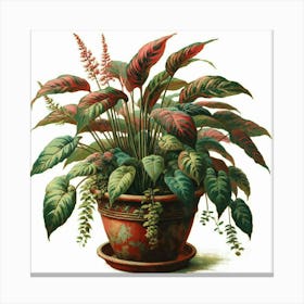 Philodendron 2 Canvas Print