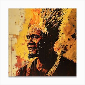 Fijian Warrior Canvas Print