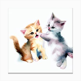 Ethereal Kittenscape Canvas Print