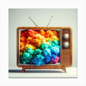 Tv Stock Videos & Royalty-Free Footage Canvas Print