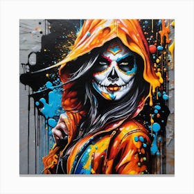 Day Of The Dead Canvas Print