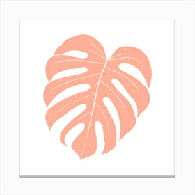 Monstera Leaf 4 Canvas Print