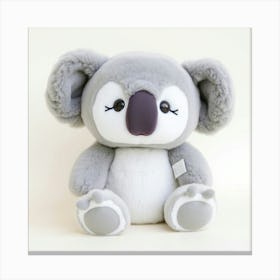 Flux Schnell A Soft And Cuddly Stuffed Animal Resembling A Koa 0 Canvas Print