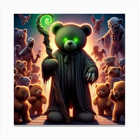 Teddy Bear 3 Canvas Print