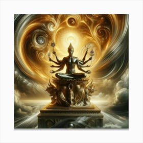 Lord Shiva 8 Canvas Print