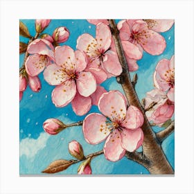 Cherry Blossoms 4 Canvas Print