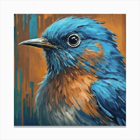 Bluebird 1 Canvas Print