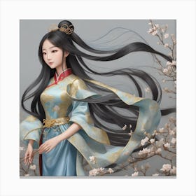 Chinese Princess Canvas Print