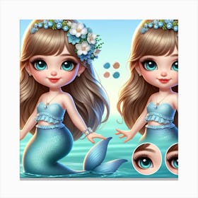 Mermaids Canvas Print