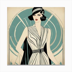 Art Deco 13 Canvas Print
