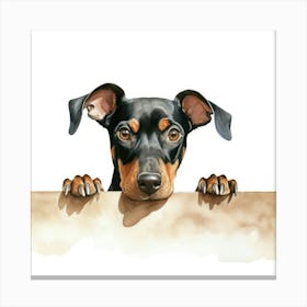 Doberman Pinscher 9 Canvas Print