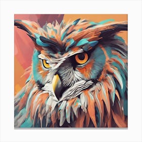 Abstract Animal Art Prints and Posters 2 Canvas Print