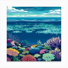 Coral Reef 2 Canvas Print