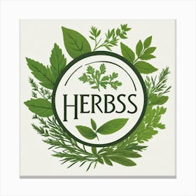 Herbss Logo Canvas Print