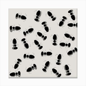 Ants pattern Canvas Print