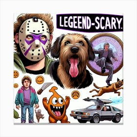 Legendscarry Canvas Print