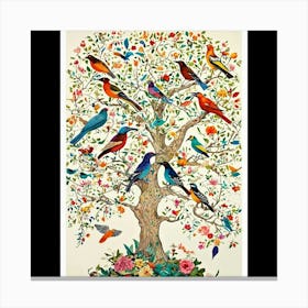 Birds Of The Tree Canvas Print