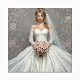 Wedding Dress 2 Canvas Print