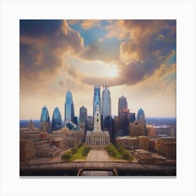 Philadelphia Skyline Canvas Print