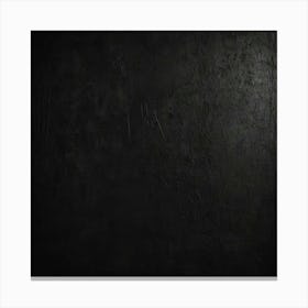 Grunge Texture On Black Backgroun 1 Canvas Print