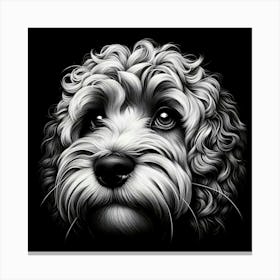 Dog Portrait 2 Canvas Print