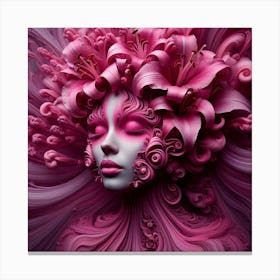 Pink Lily Canvas Print