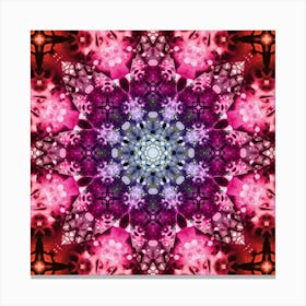 Watercolor Pattern Pink 2 Canvas Print