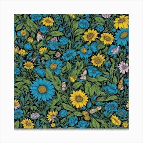 Spring flowers Canvas Print