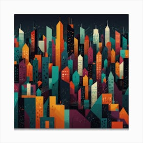 Cityscape 41 Canvas Print