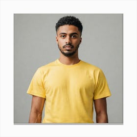 Yellow Tee Canvas Print