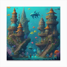 Underwater Wonder Canvas Print