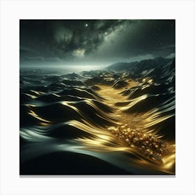 Gold - Gold Stock Videos & Royalty-Free Footage Canvas Print