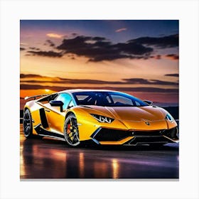 Lamborghini Huracan Canvas Print