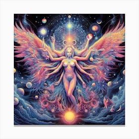 Angel Of The Universe Canvas Print