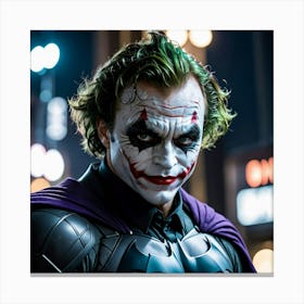 Joker gjb Canvas Print