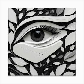 Eye Of The Forest Canvas Print