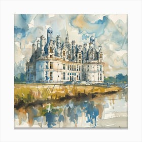 Chteau De Chteau Canvas Print