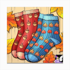 Autumn Leaves Canvas Print