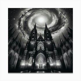 Cathedral Of The Stars 4 Canvas Print