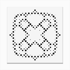 Dot Mandala 07 Canvas Print